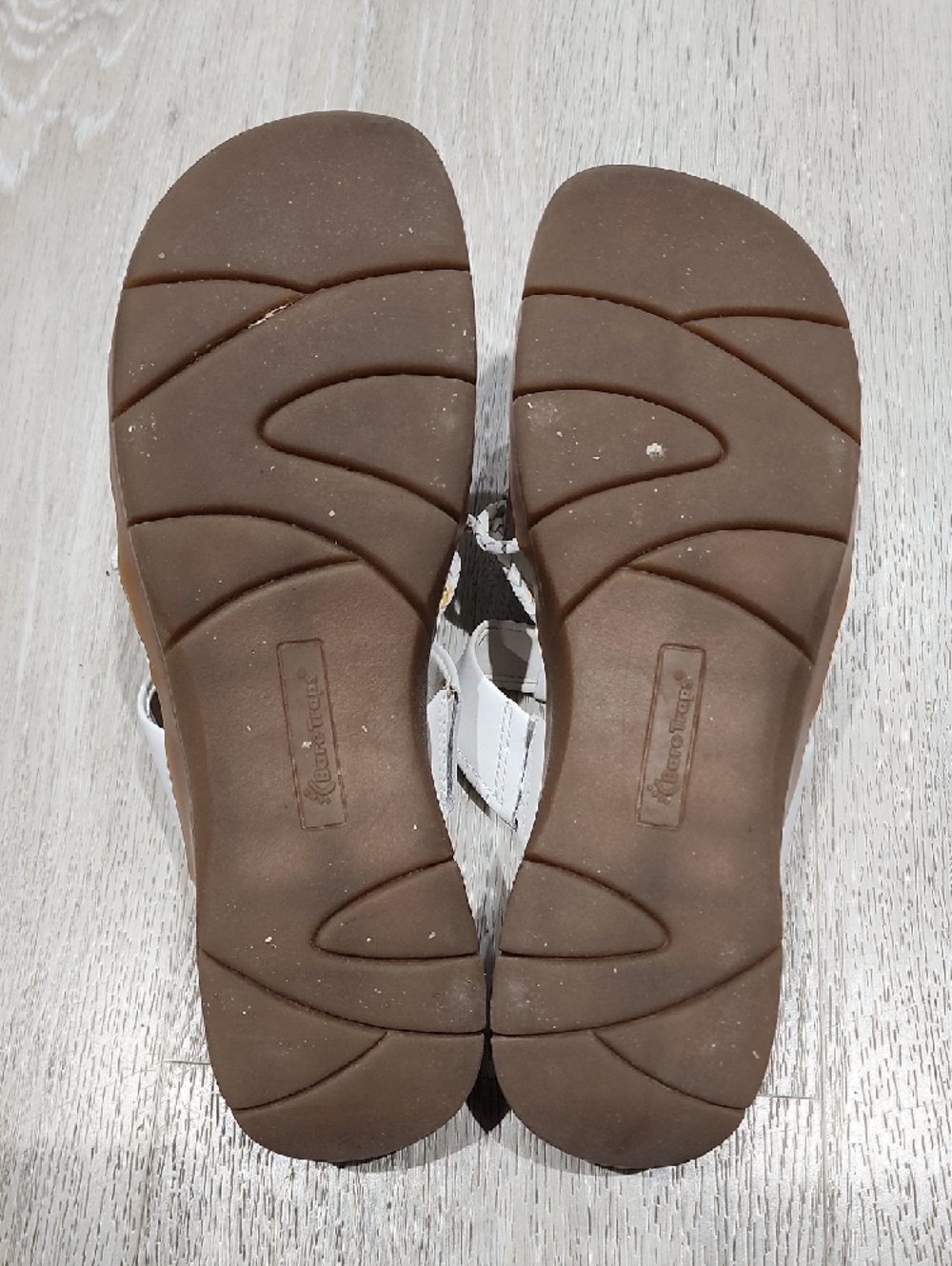 BareTraps White Braided Slip-On Sandals with Bead Detail 8 - Picture 9 of 10